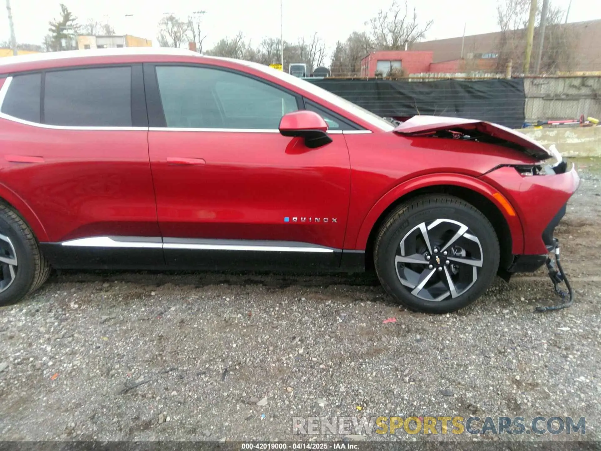 13 fotografías del automóvil dañado 3GN7DLRR8SS156912 CHEVROLET EQUINOX EV 2025