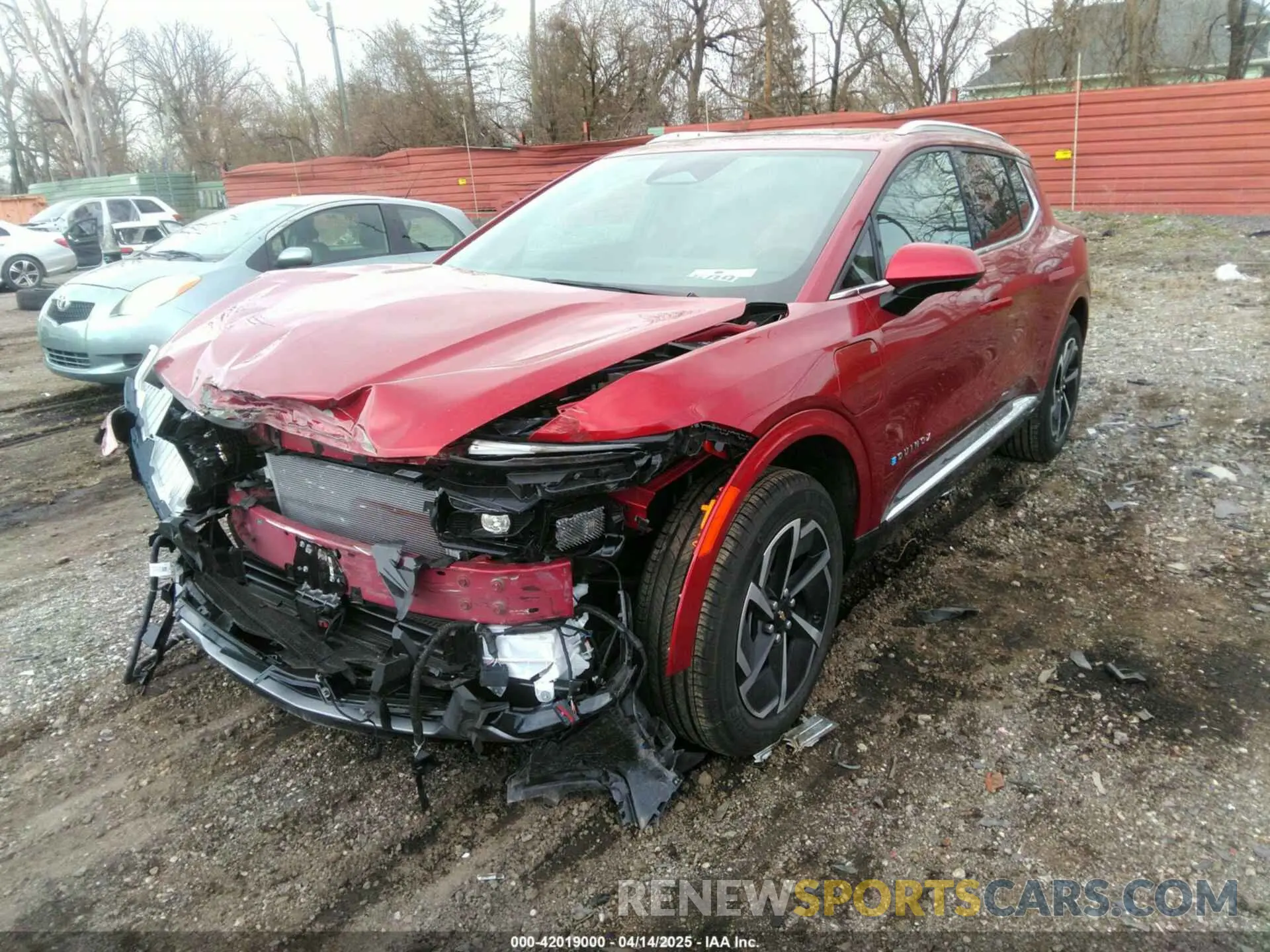 2 fotografías del automóvil dañado 3GN7DLRR8SS156912 CHEVROLET EQUINOX EV 2025