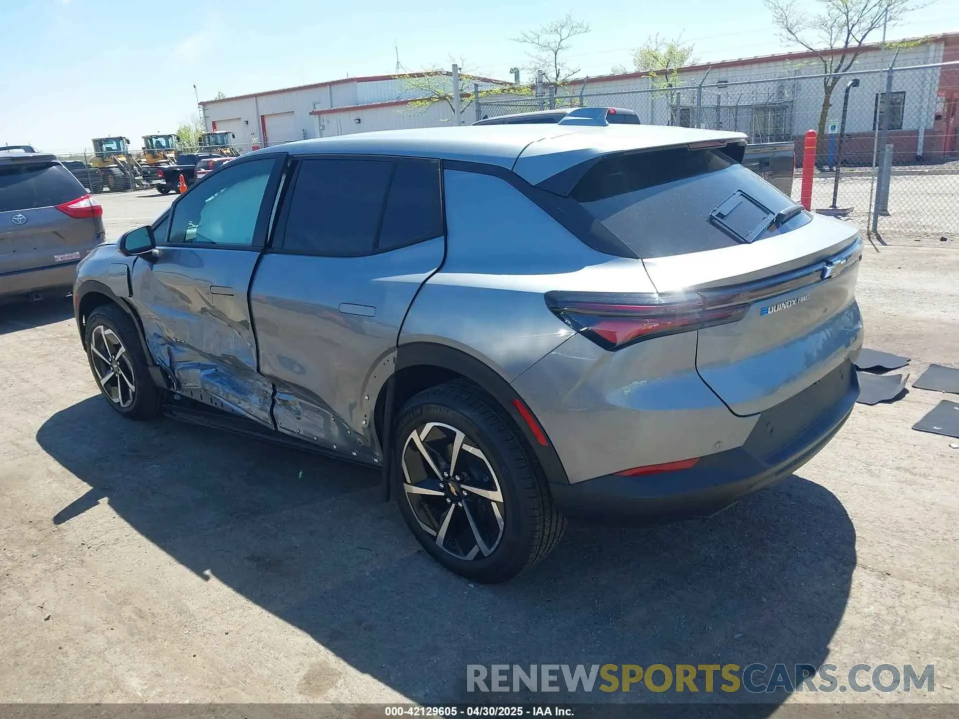 3 fotografías del automóvil dañado 3GN7DLRR9SS198571 CHEVROLET EQUINOX EV 2025