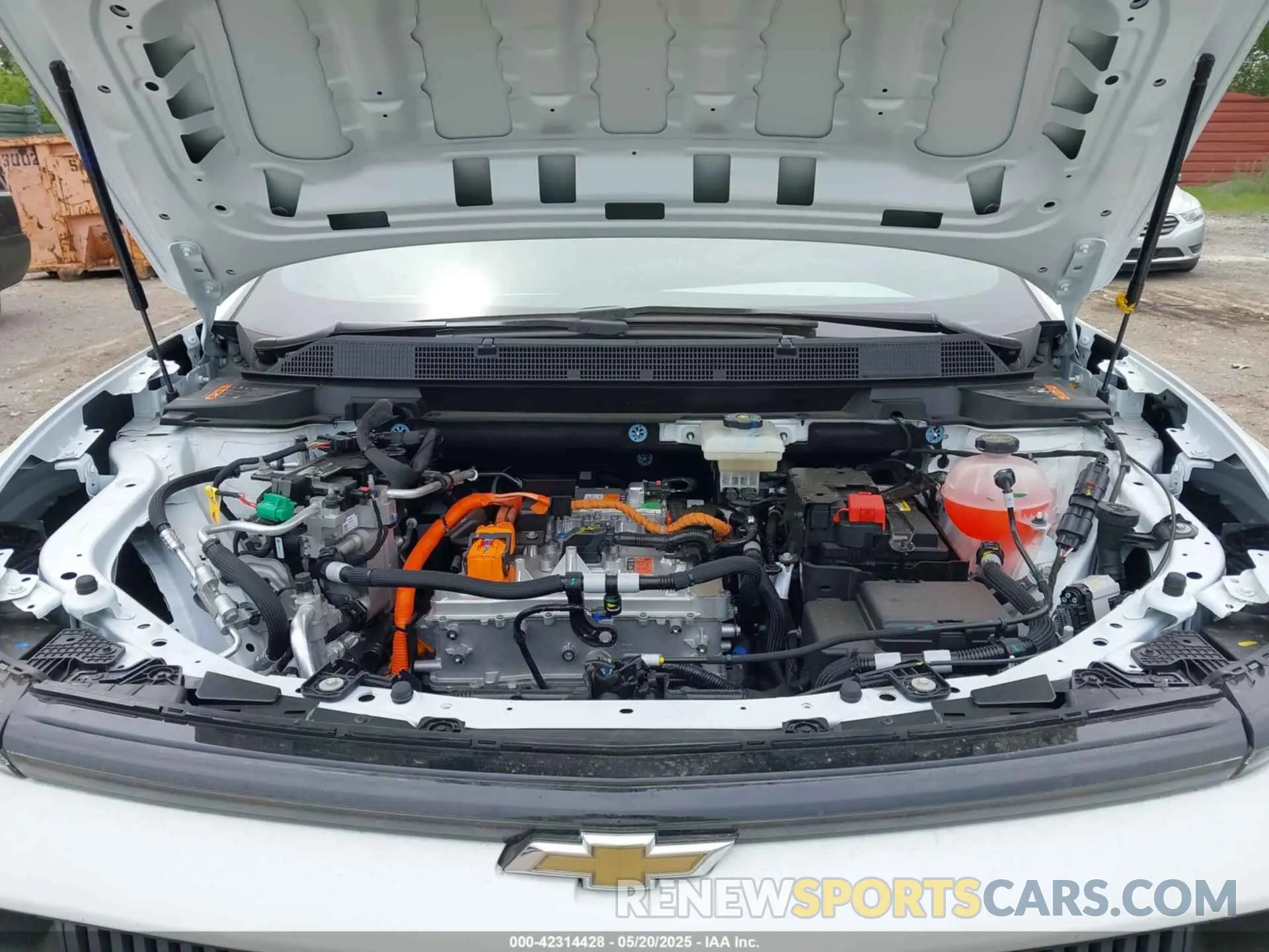 10 fotografías del automóvil dañado 3GN7DNRP5SS199243 CHEVROLET EQUINOX EV 2025