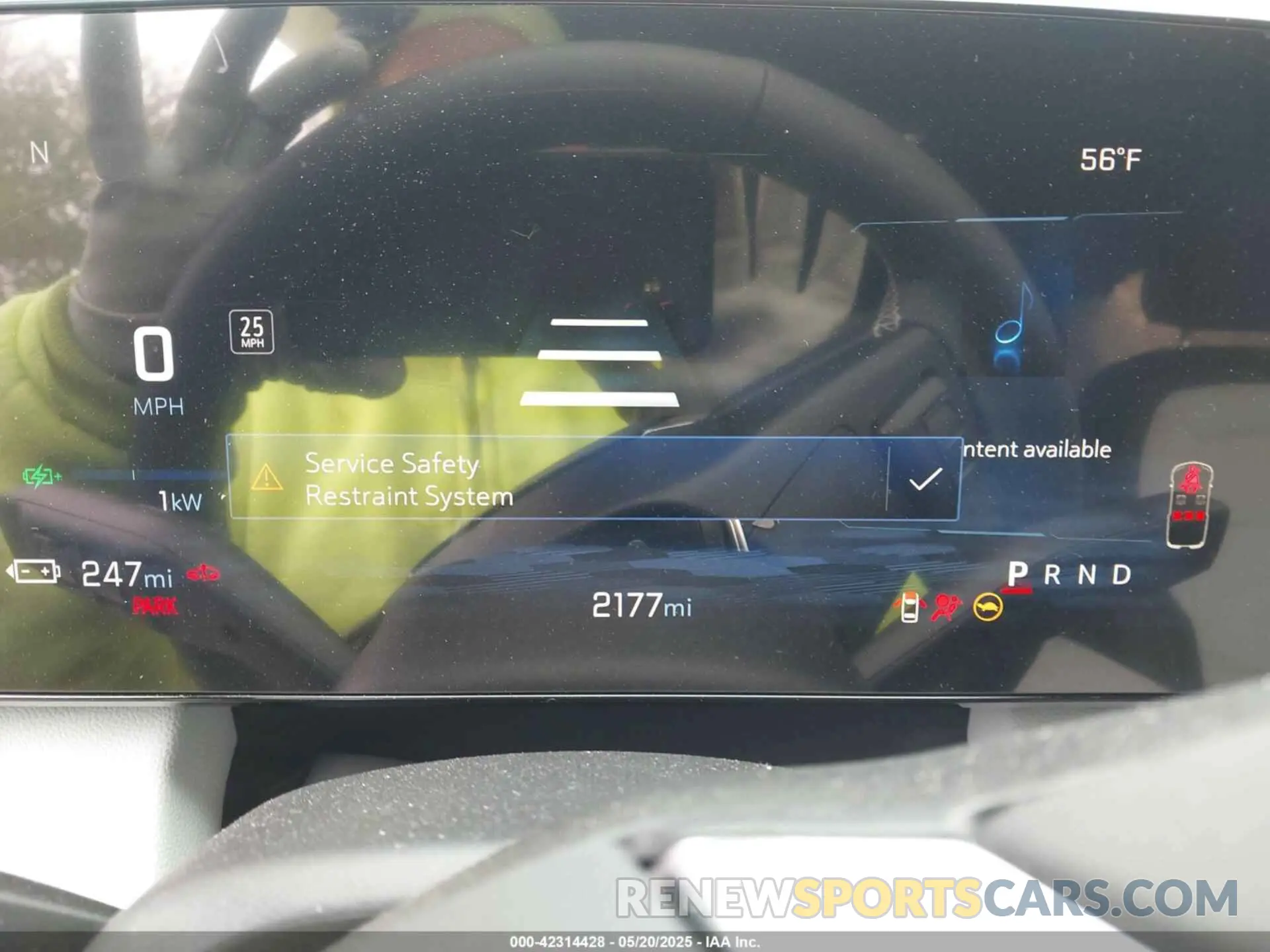7 fotografías del automóvil dañado 3GN7DNRP5SS199243 CHEVROLET EQUINOX EV 2025