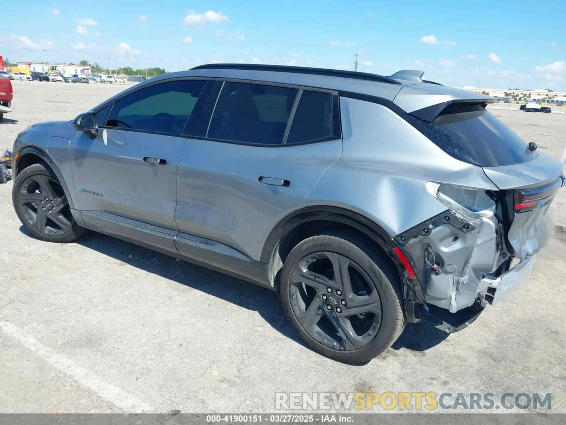 3 fotografías del automóvil dañado 3GN7DSRP1SS157246 CHEVROLET EQUINOX EV 2025