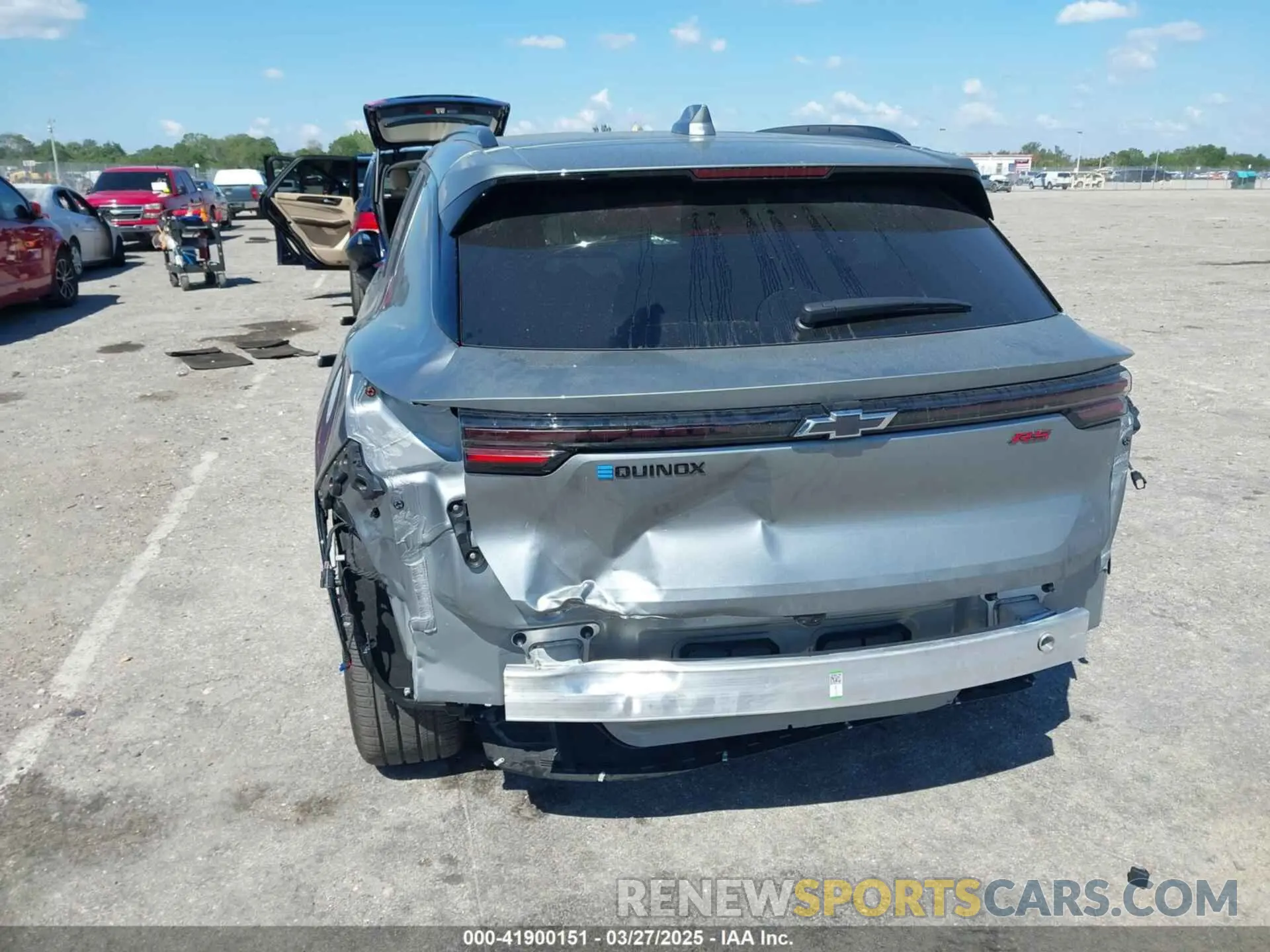 6 fotografías del automóvil dañado 3GN7DSRP1SS157246 CHEVROLET EQUINOX EV 2025