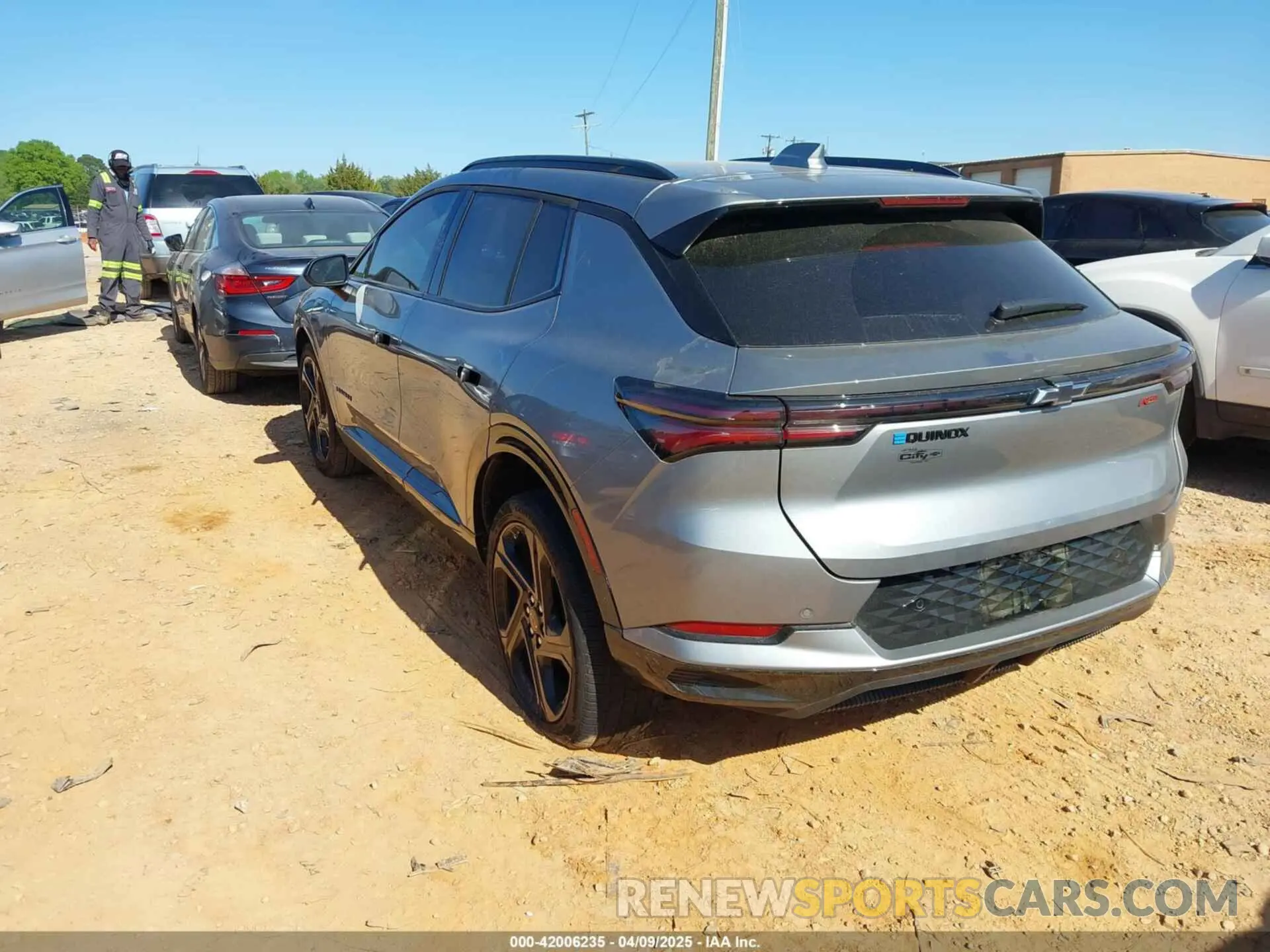 3 fotografías del automóvil dañado 3GN7DSRP6SS172874 CHEVROLET EQUINOX EV 2025