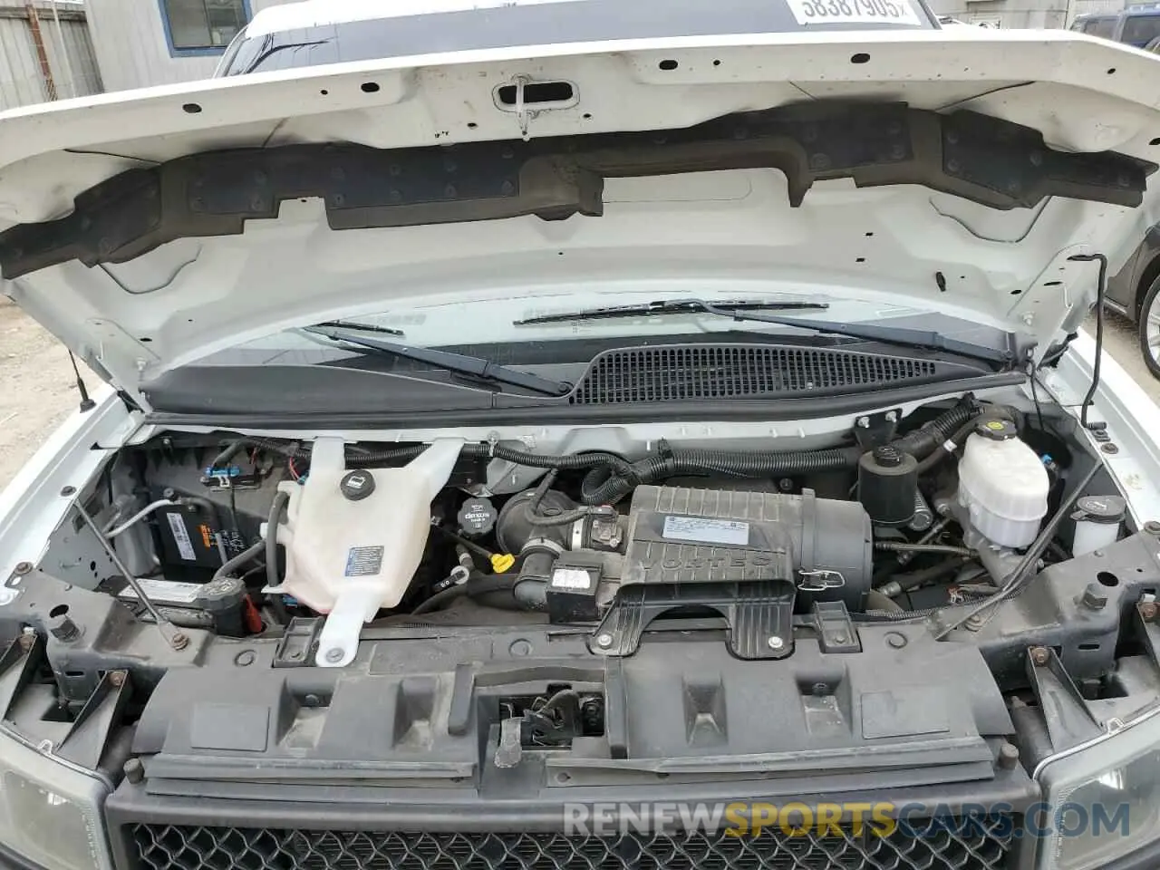 12 fotografías del automóvil dañado 1GAWGEFG1K1334129 CHEVROLET EXPRESS 2019
