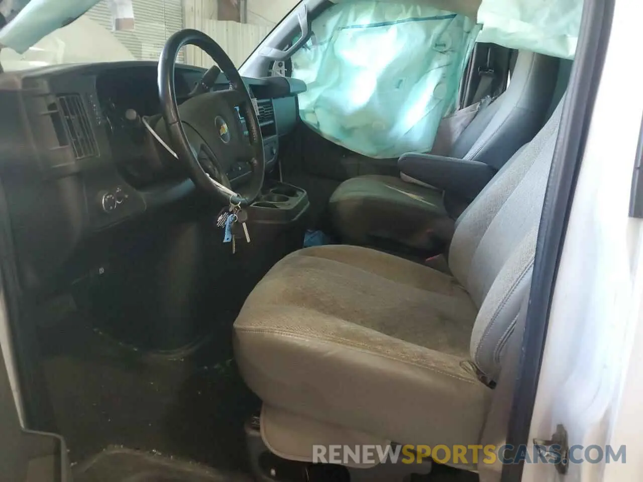 7 fotografías del automóvil dañado 1GAWGFFP0L1269040 CHEVROLET EXPRESS 2020