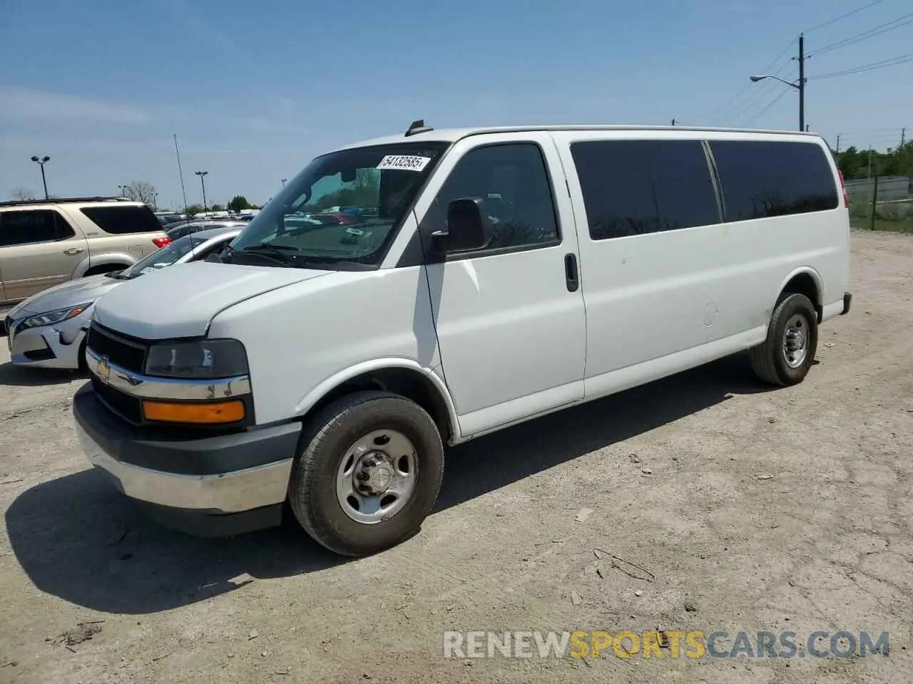1 fotografías del automóvil dañado 1GAZGPFP1L1268224 CHEVROLET EXPRESS 2020