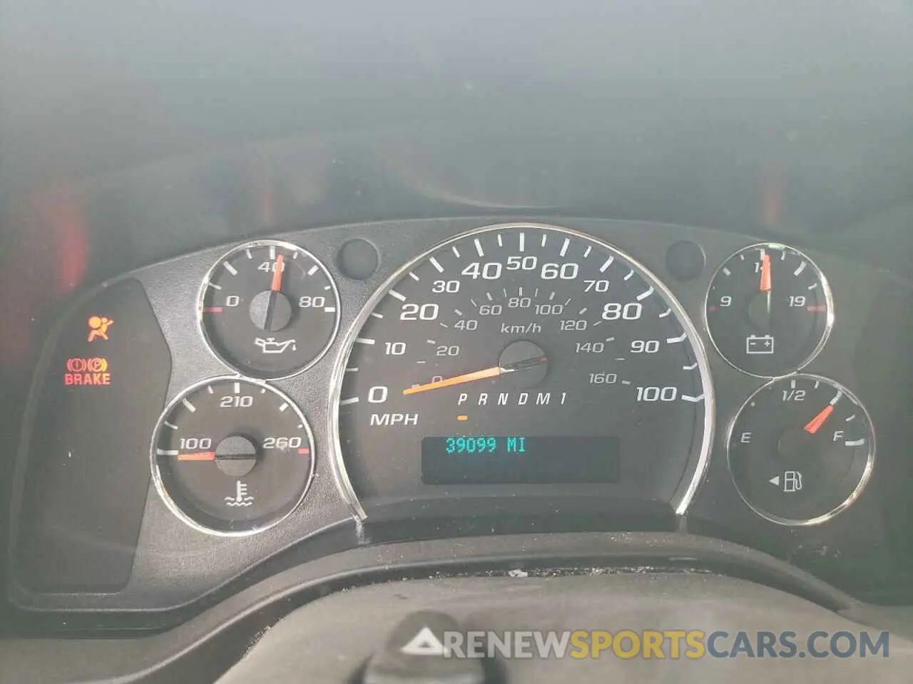 9 fotografías del automóvil dañado 1GCWGAFG7L1179054 CHEVROLET EXPRESS 2020
