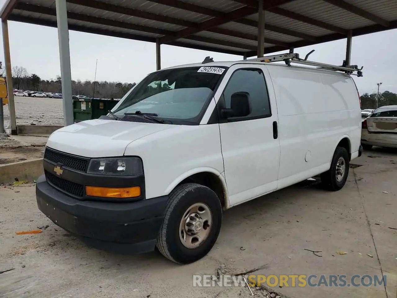 1 fotografías del automóvil dañado 1GCWGAFP3L1263369 CHEVROLET EXPRESS 2020