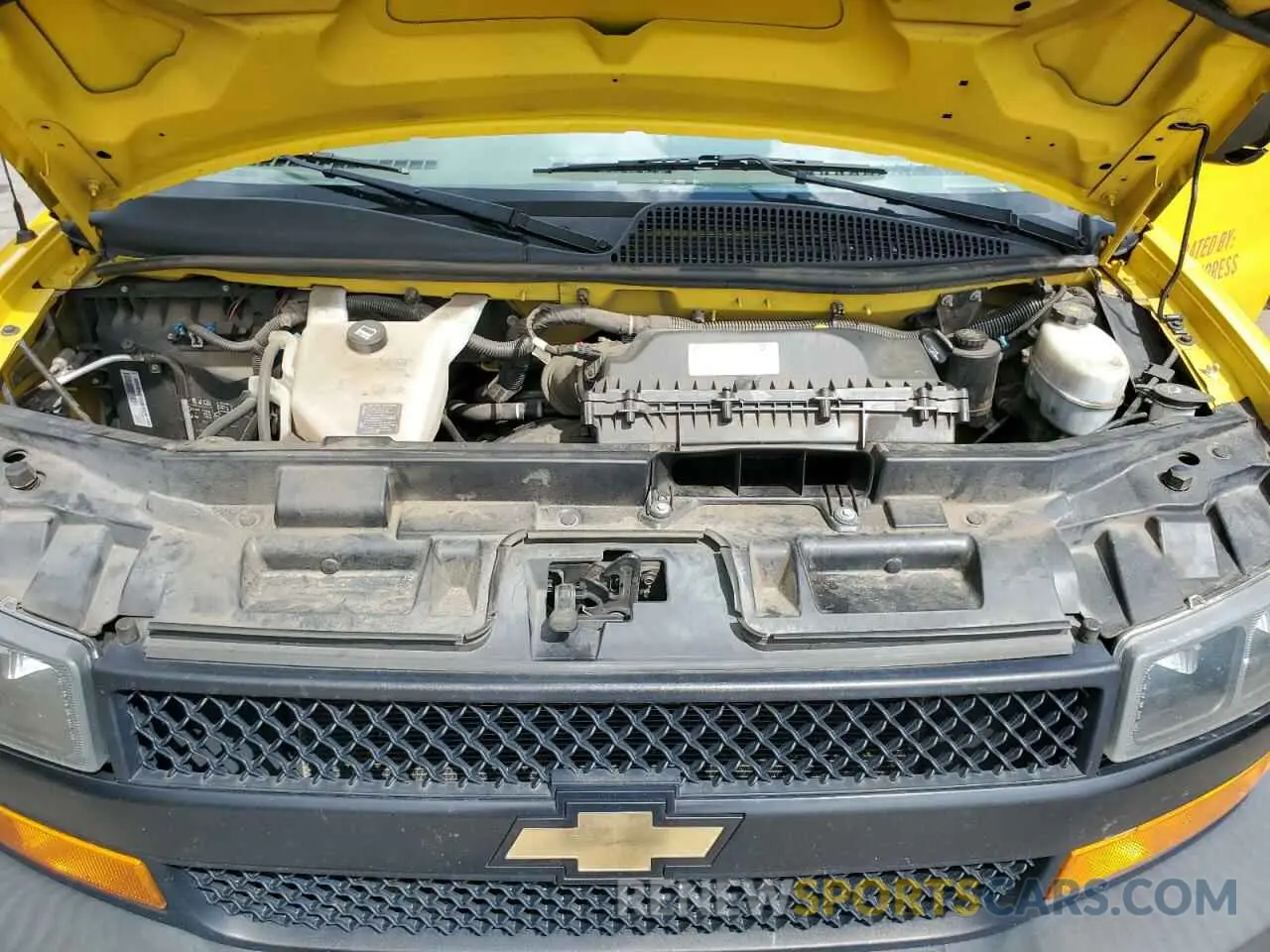 11 fotografías del automóvil dañado 1GCWGAFP8L1225183 CHEVROLET EXPRESS 2020