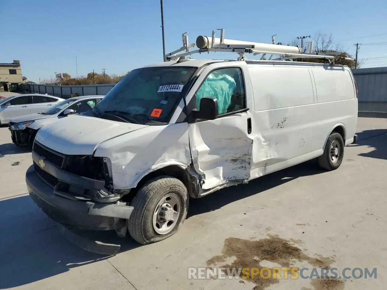 1 fotografías del automóvil dañado 1GCWGBFG9L1125874 CHEVROLET EXPRESS 2020
