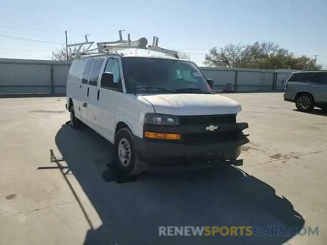 10 fotografías del automóvil dañado 1GCWGBFG9L1125874 CHEVROLET EXPRESS 2020