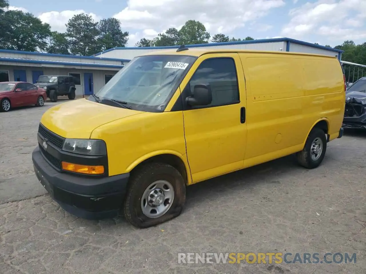 1 fotografías del automóvil dañado 1GCWGAFP4M1167252 CHEVROLET EXPRESS 2021