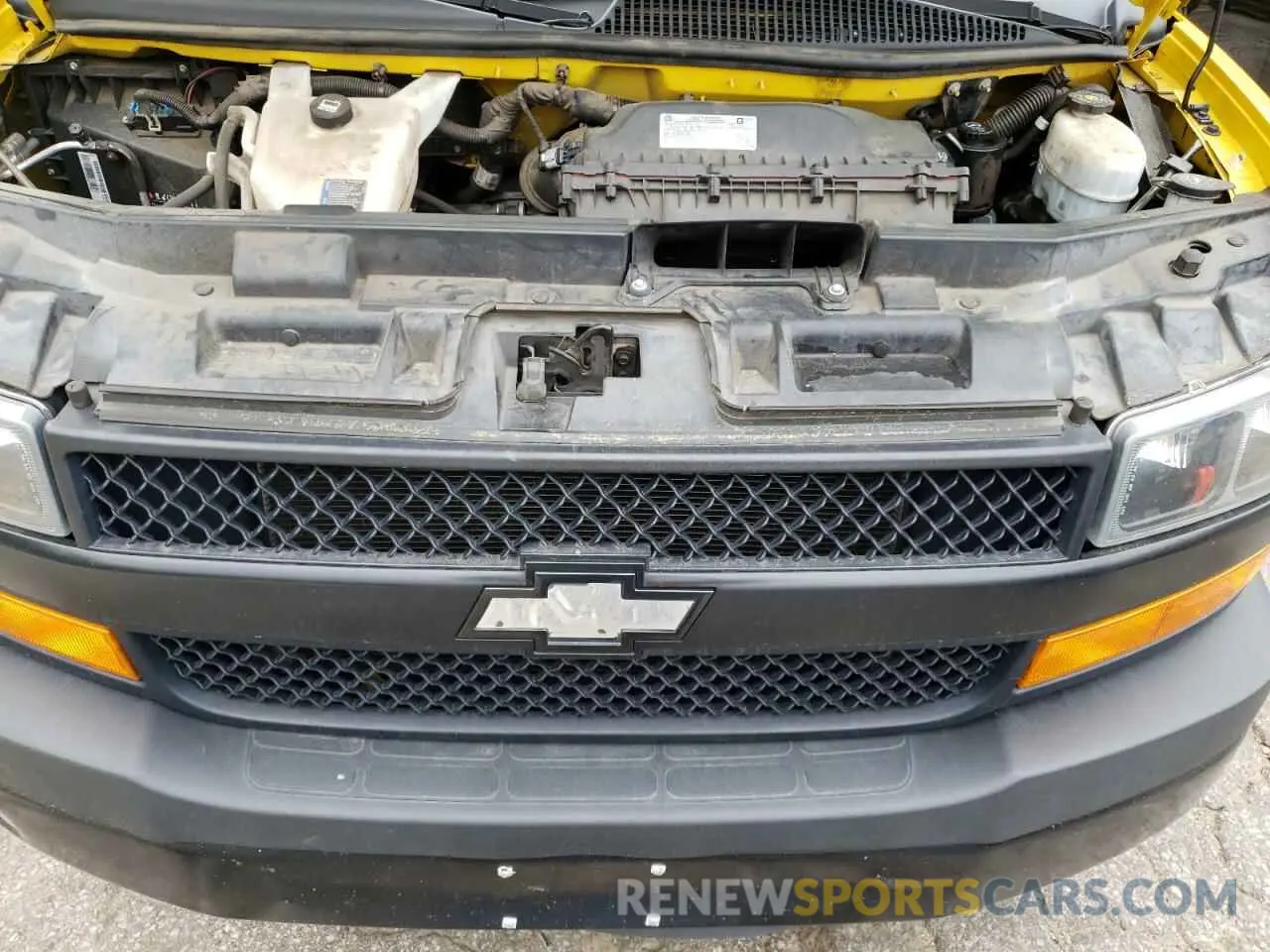 11 fotografías del automóvil dañado 1GCWGAFP4M1167252 CHEVROLET EXPRESS 2021