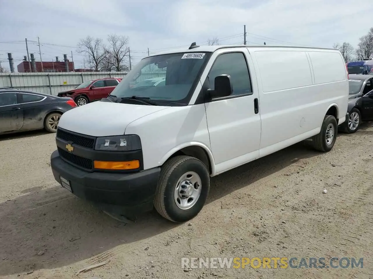 1 fotografías del automóvil dañado 1GCWGBFP2M1305053 CHEVROLET EXPRESS 2021