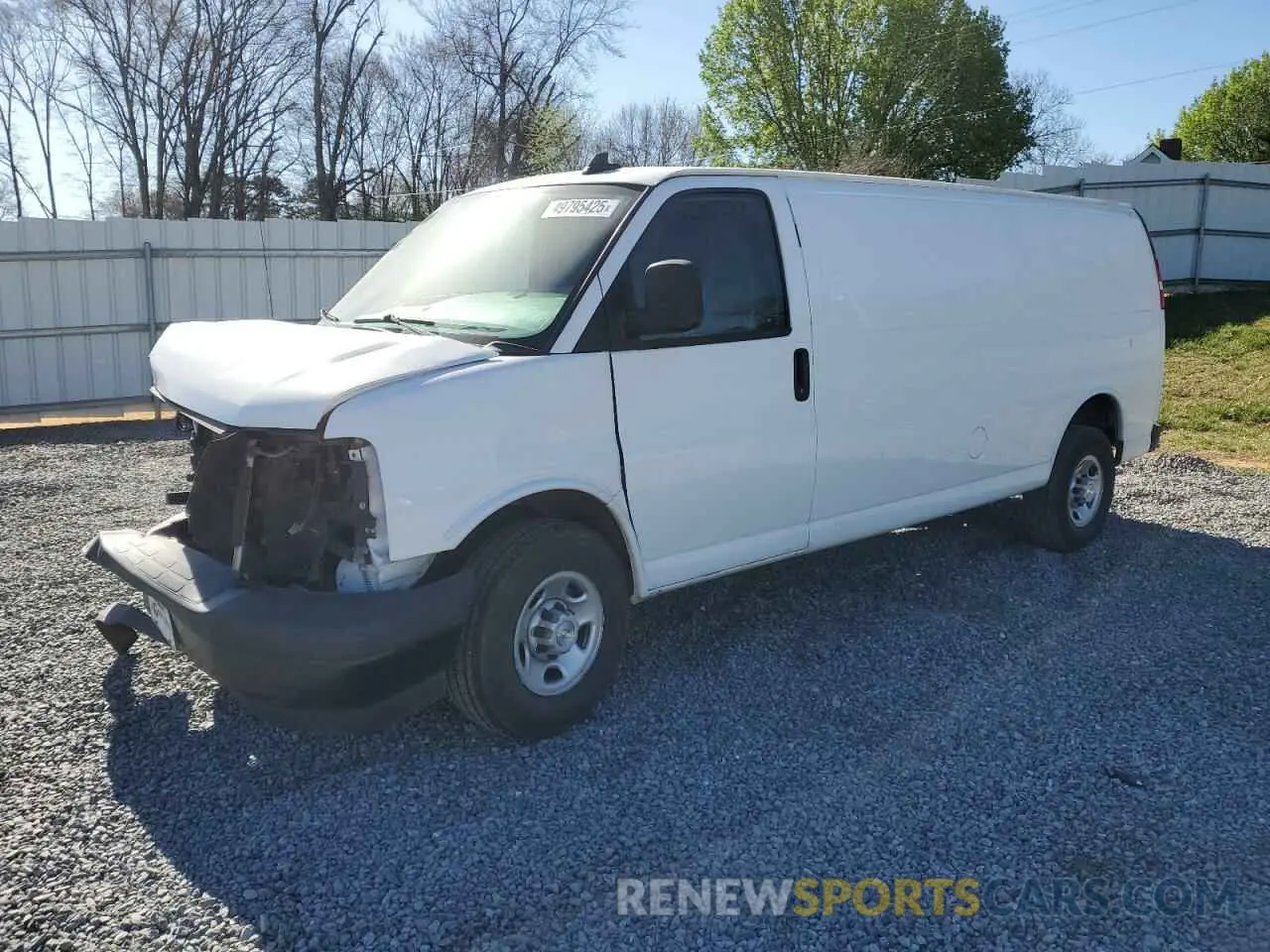 1 fotografías del automóvil dañado 1GCWGBFP9M1229797 CHEVROLET EXPRESS 2021