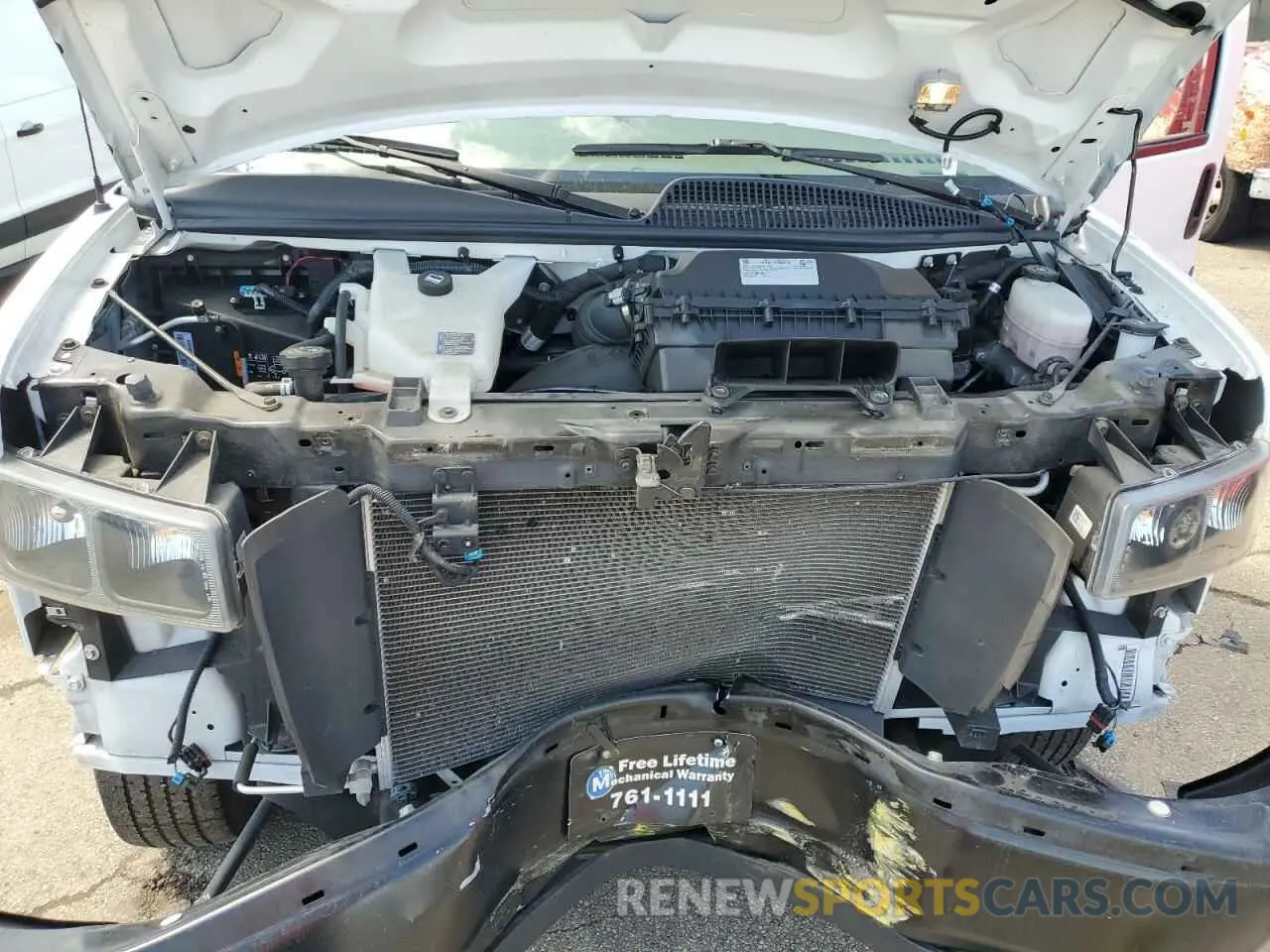12 fotografías del automóvil dañado 1GAZGNFP2N1283743 CHEVROLET EXPRESS 2022