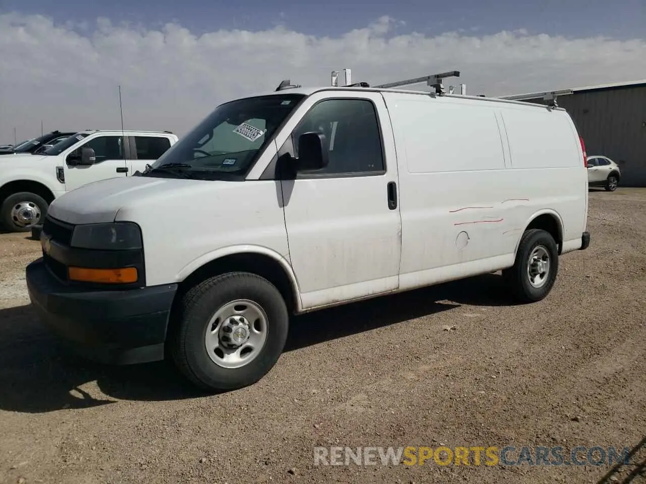 1 fotografías del automóvil dañado 1GCWGAFP0P1232439 CHEVROLET EXPRESS 2023