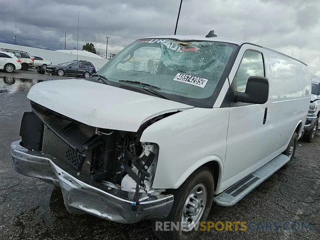 1 fotografías del automóvil dañado 1GCWGAFP3P1178778 CHEVROLET EXPRESS 2023