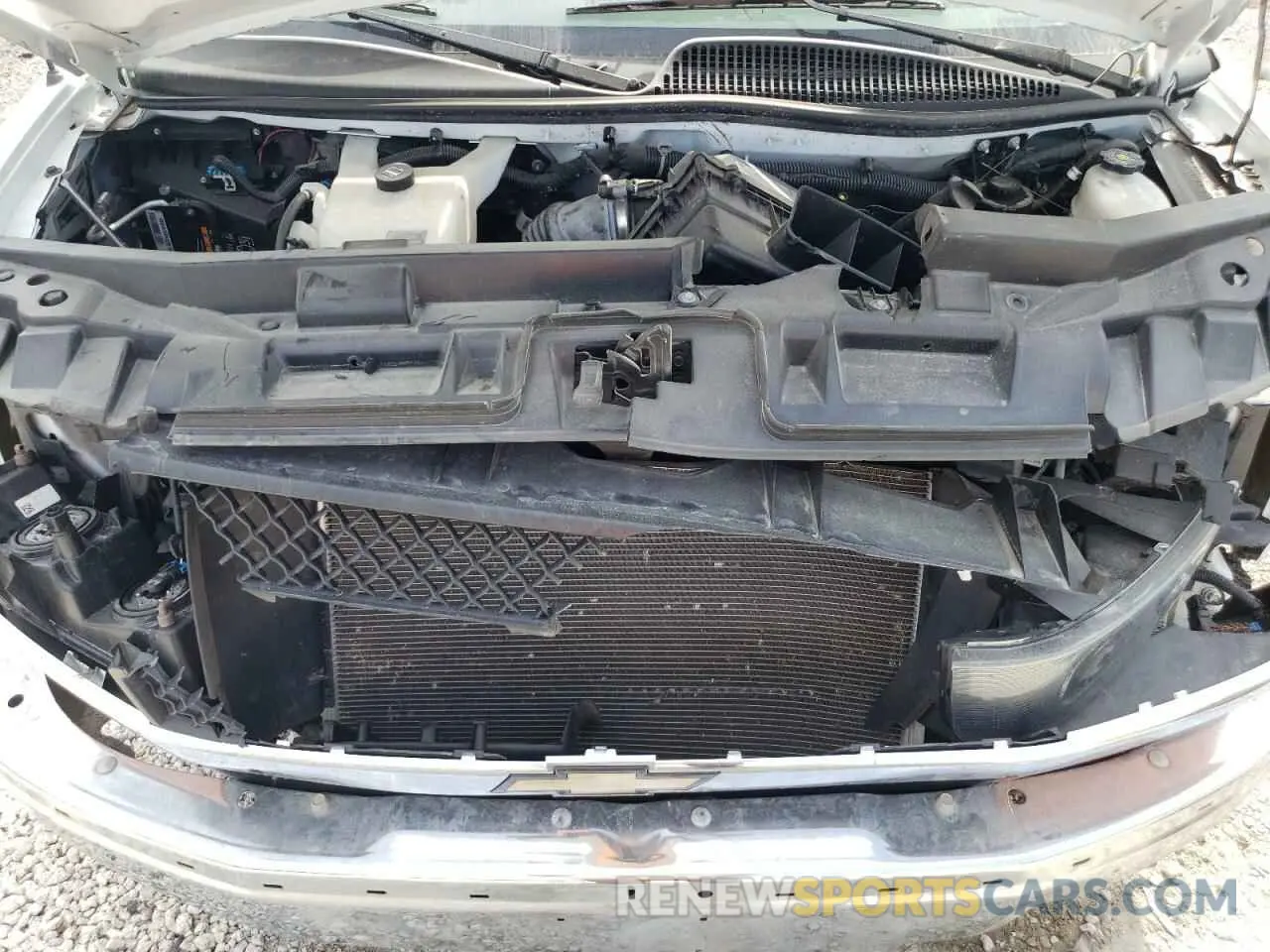 12 fotografías del automóvil dañado 1GCWGAFPXP1197666 CHEVROLET EXPRESS 2023