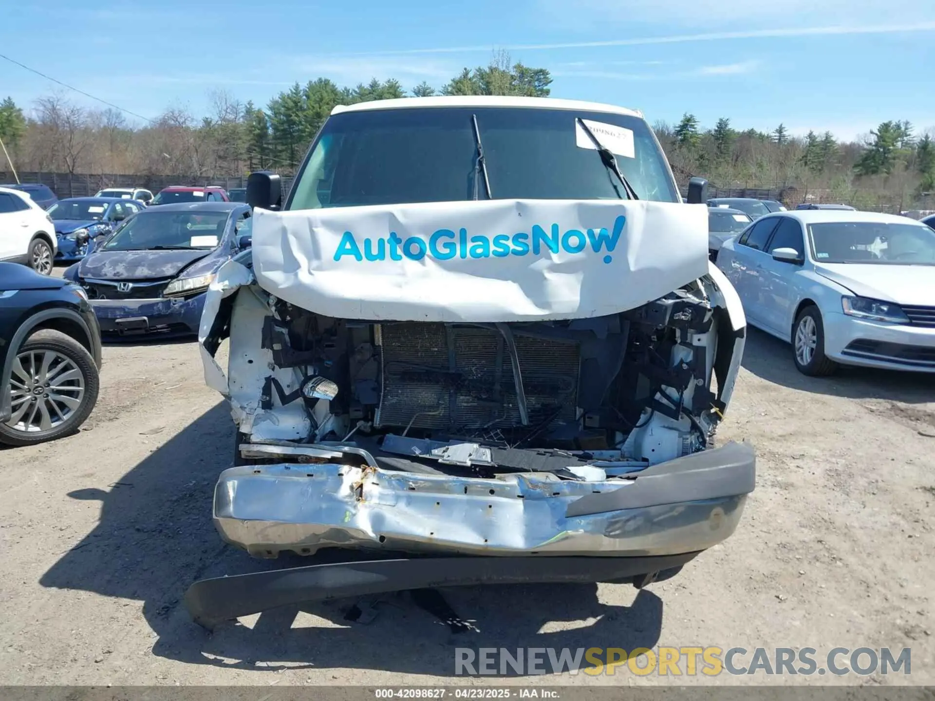 12 fotografías del automóvil dañado 1GCWGAFG5K1255093 CHEVROLET EXPRESS 2500 2019