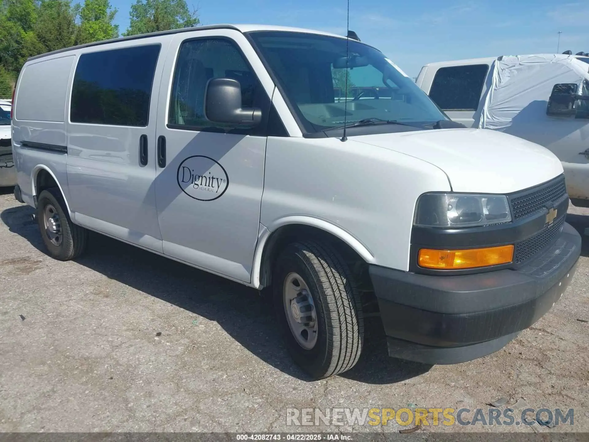 1 fotografías del automóvil dañado 1GCWGAFP6K1173549 CHEVROLET EXPRESS 2500 2019