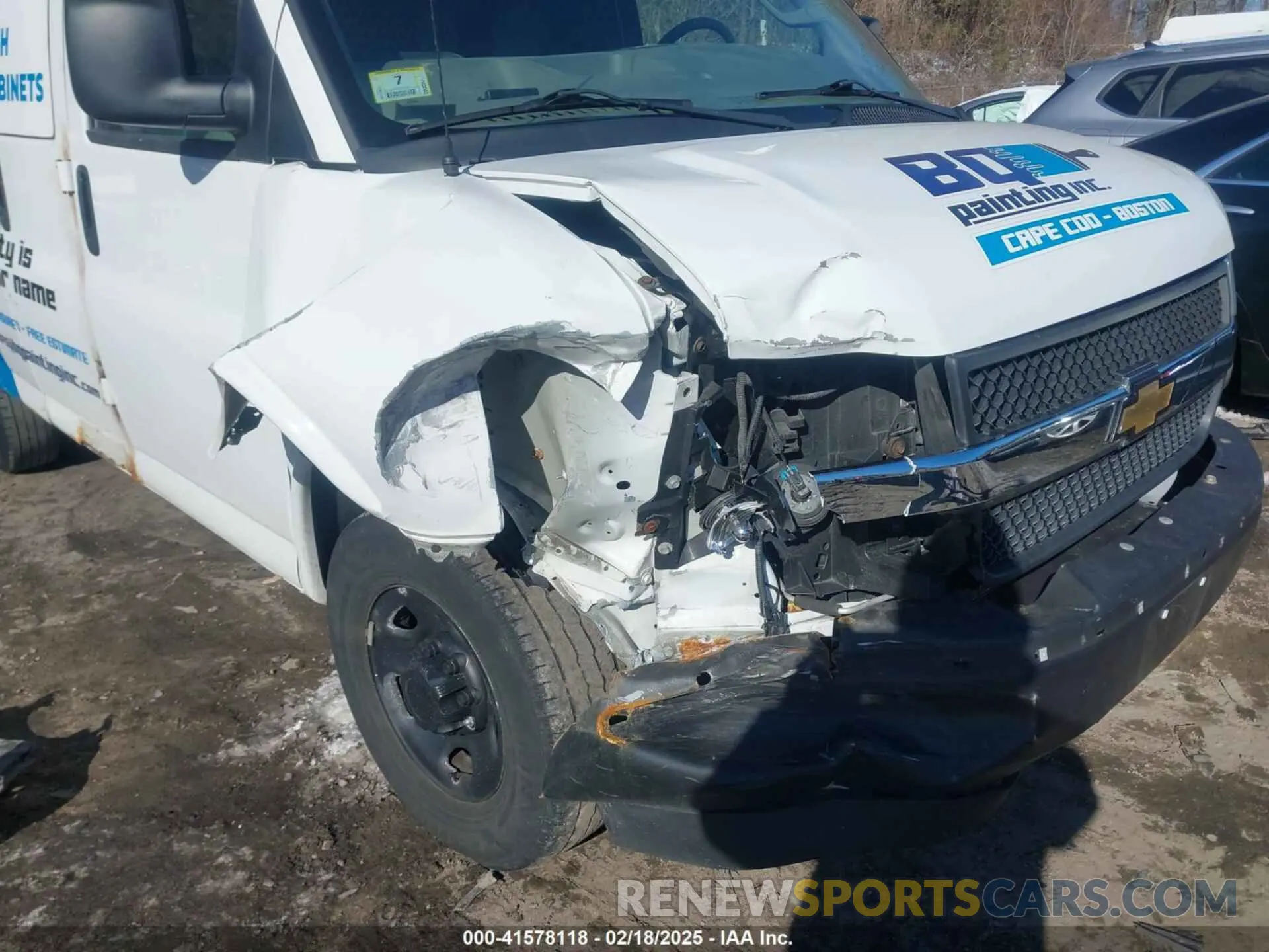 6 fotografías del automóvil dañado 1GCWGAFP9K1251869 CHEVROLET EXPRESS 2500 2019