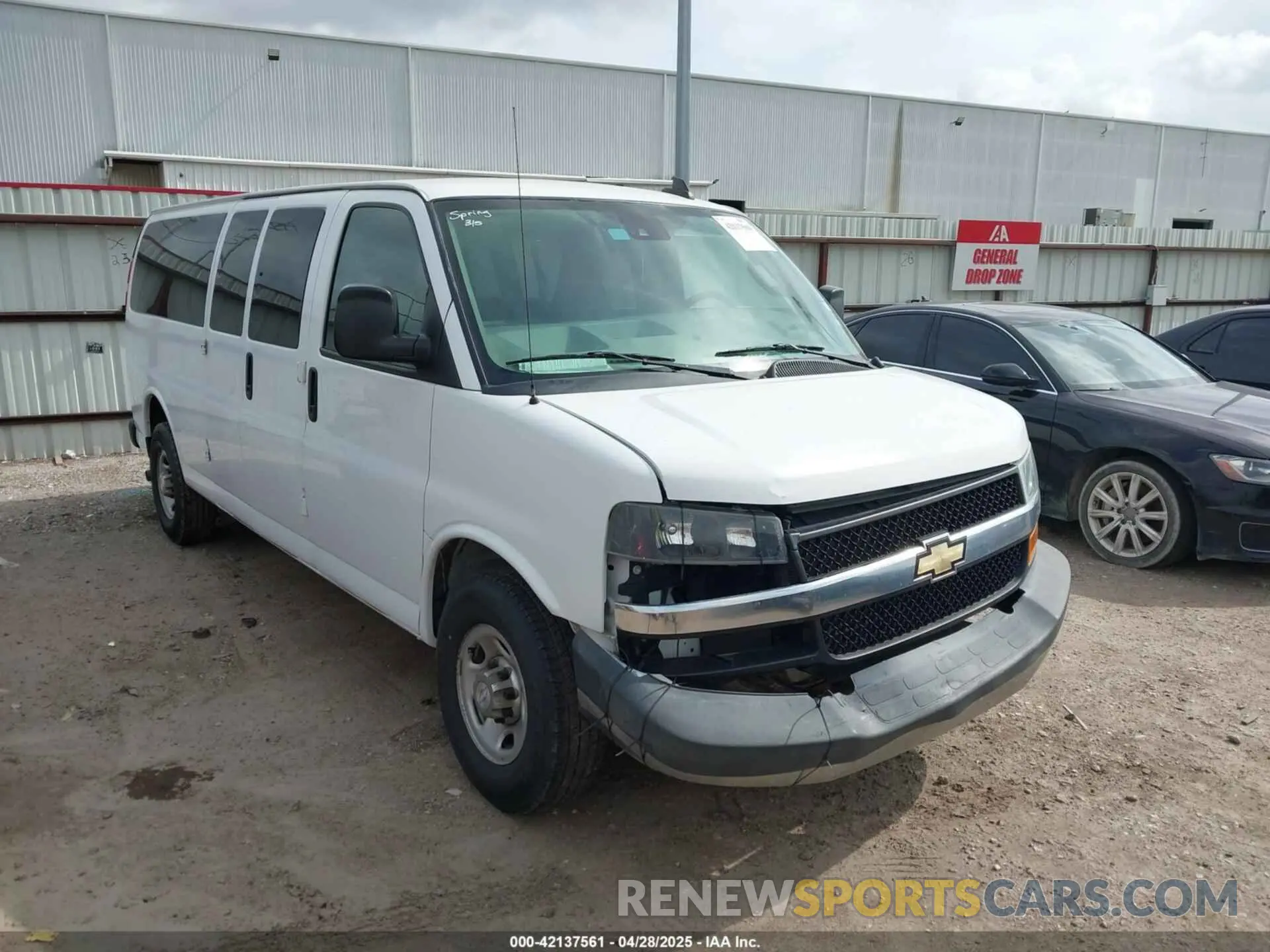 1 fotografías del automóvil dañado 1GAZGPFG3K1364936 CHEVROLET EXPRESS 3500 2019