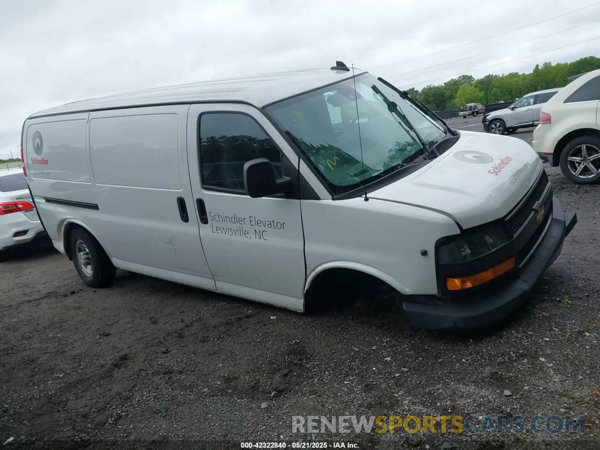 1 fotografías del automóvil dañado 1GCZGGFP9K1332273 CHEVROLET EXPRESS 3500 2019