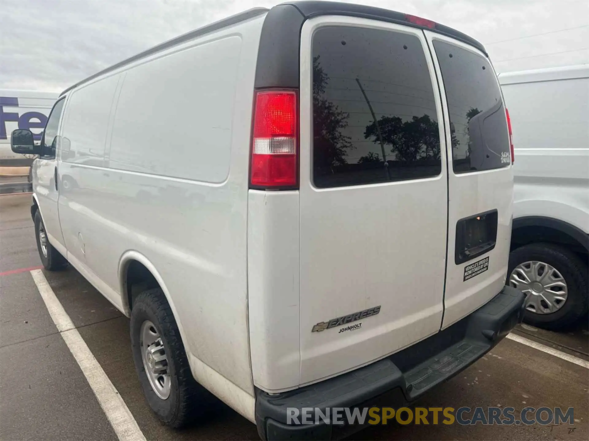 7 fotografías del automóvil dañado 1GCWGAFG2L1252959 CHEVROLET EXPRESS CARGO 2020