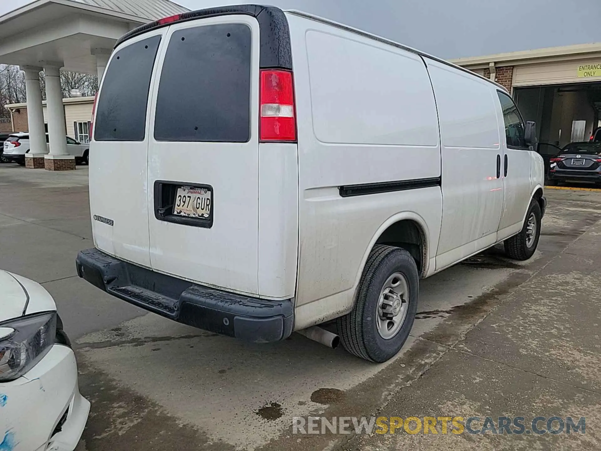 8 fotografías del automóvil dañado 1GCWGAFG4L1252722 CHEVROLET EXPRESS CARGO 2020