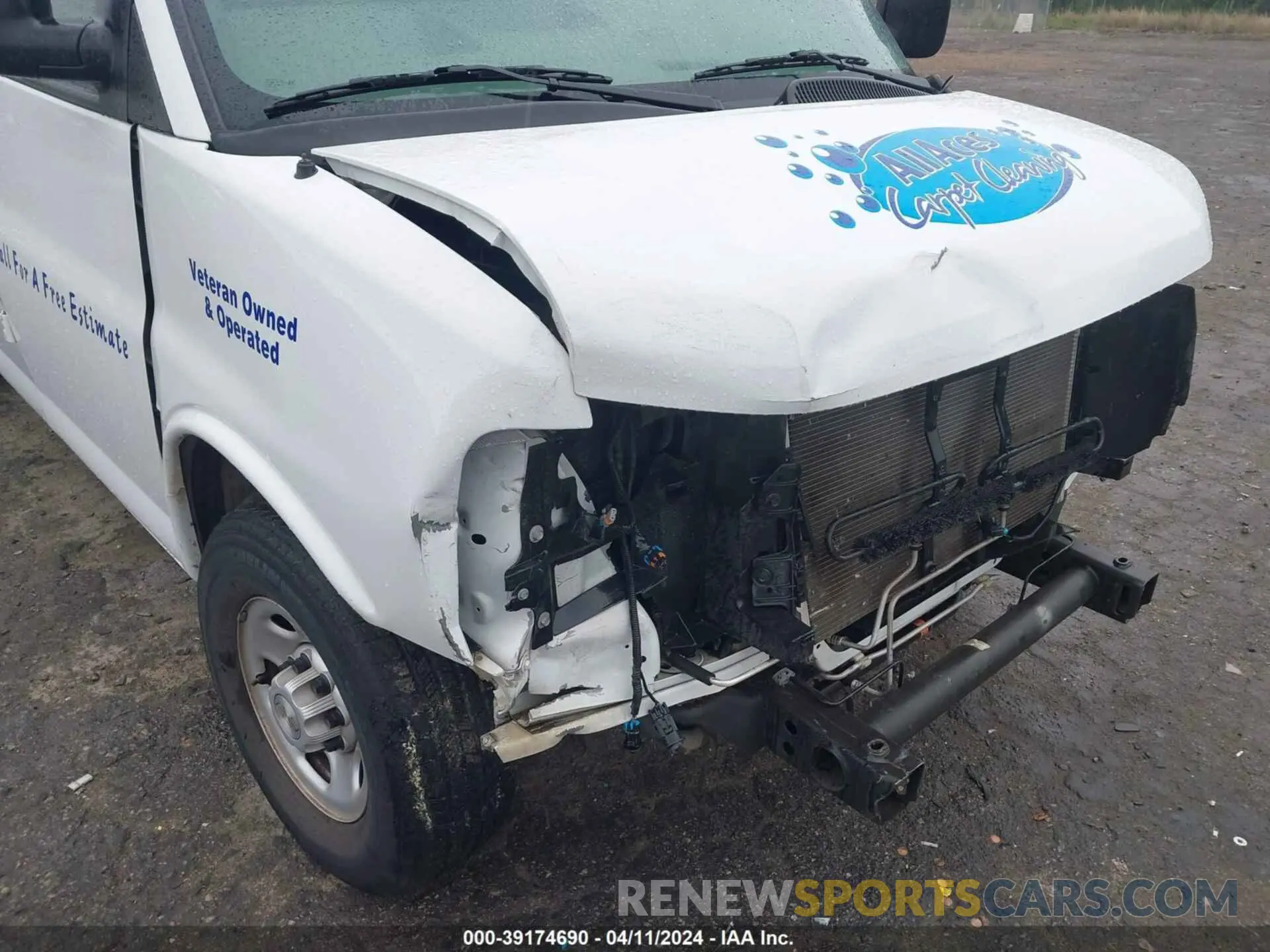 18 fotografías del automóvil dañado 1GCWGAFG5L1212519 CHEVROLET EXPRESS CARGO 2020