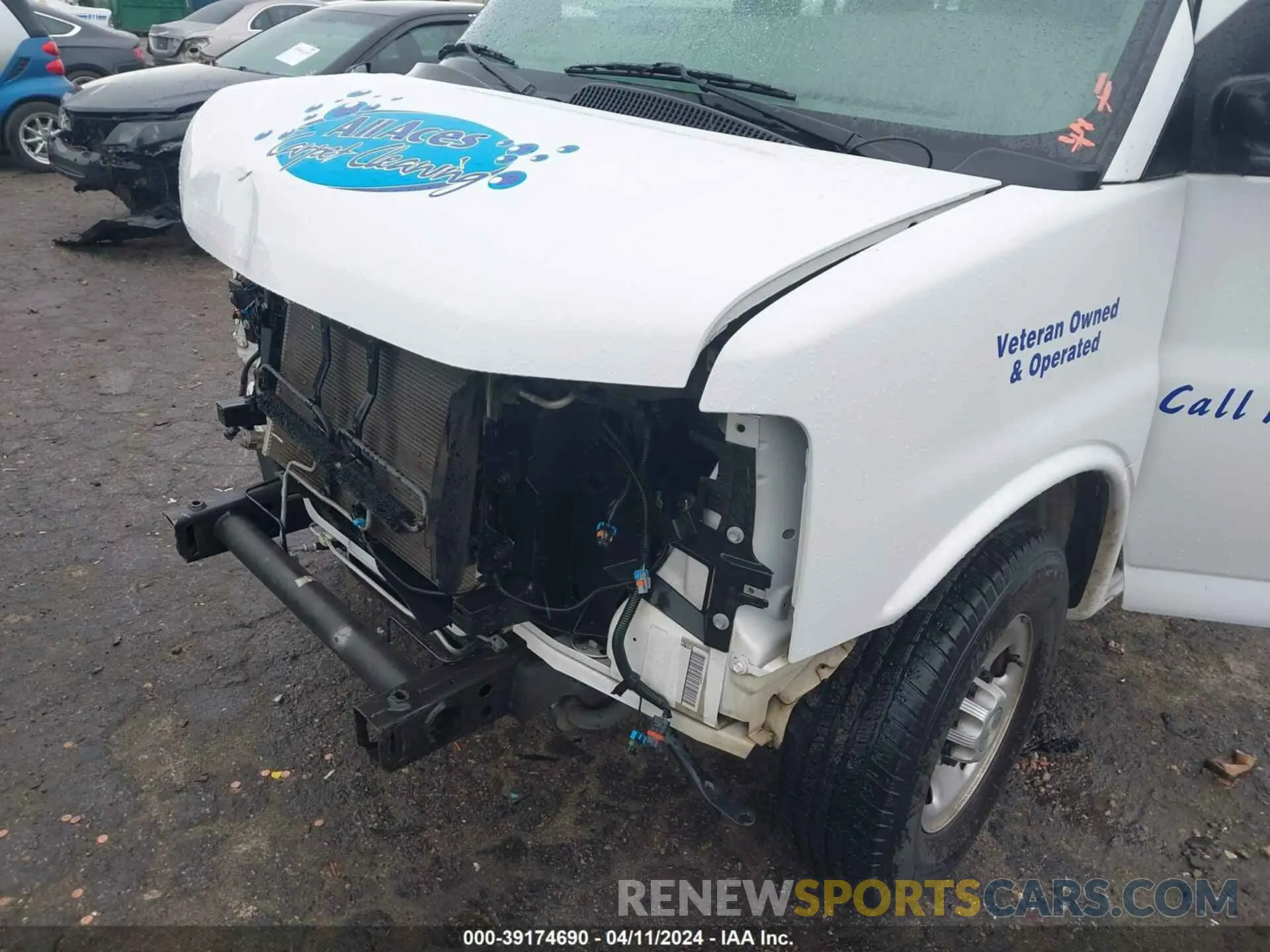 20 fotografías del automóvil dañado 1GCWGAFG5L1212519 CHEVROLET EXPRESS CARGO 2020