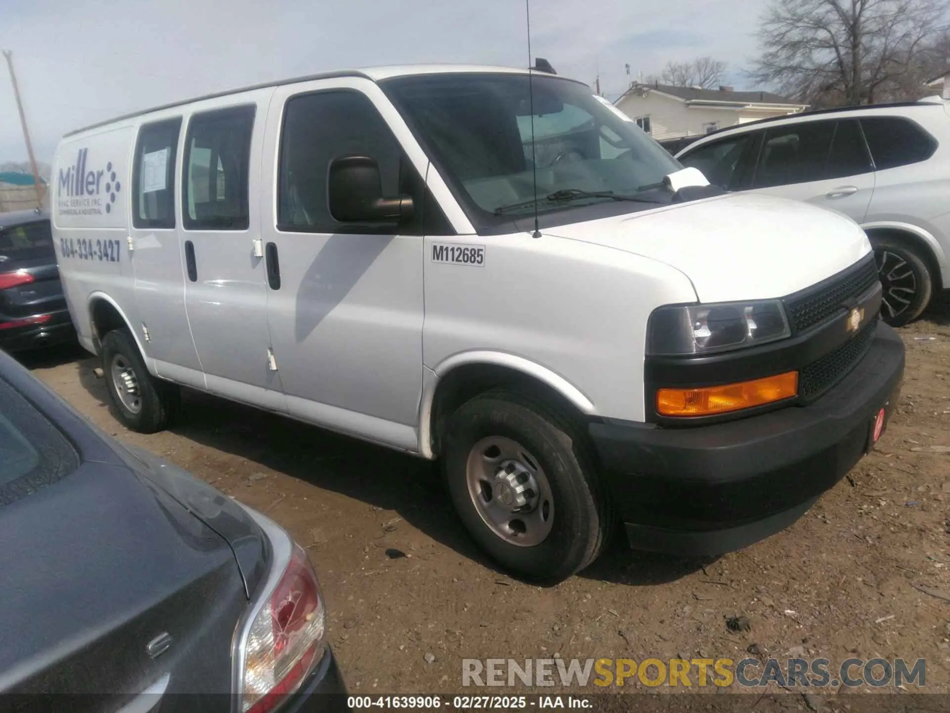 1 fotografías del automóvil dañado 1GCWGAFG7L1263293 CHEVROLET EXPRESS CARGO 2020