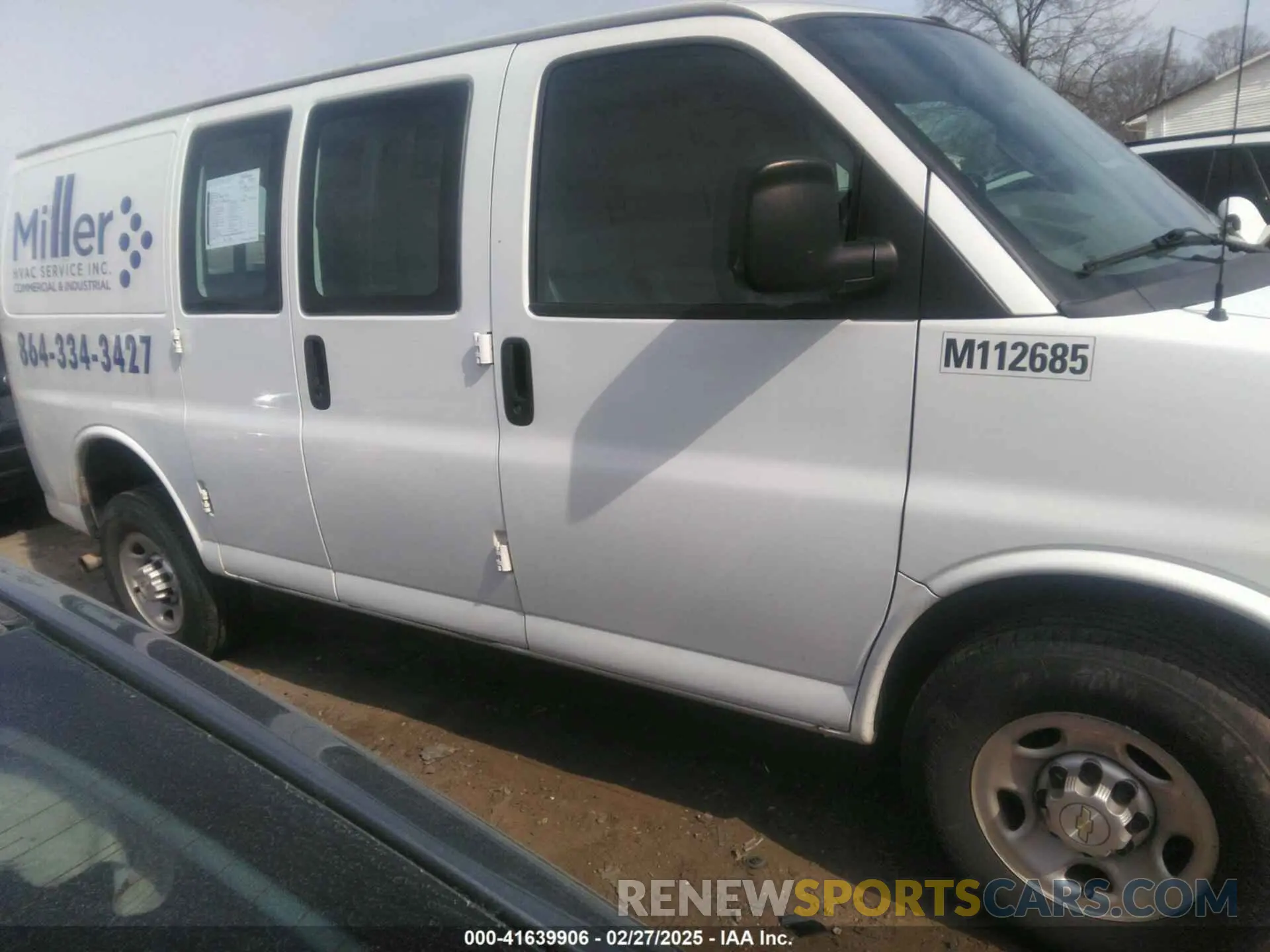 13 fotografías del automóvil dañado 1GCWGAFG7L1263293 CHEVROLET EXPRESS CARGO 2020
