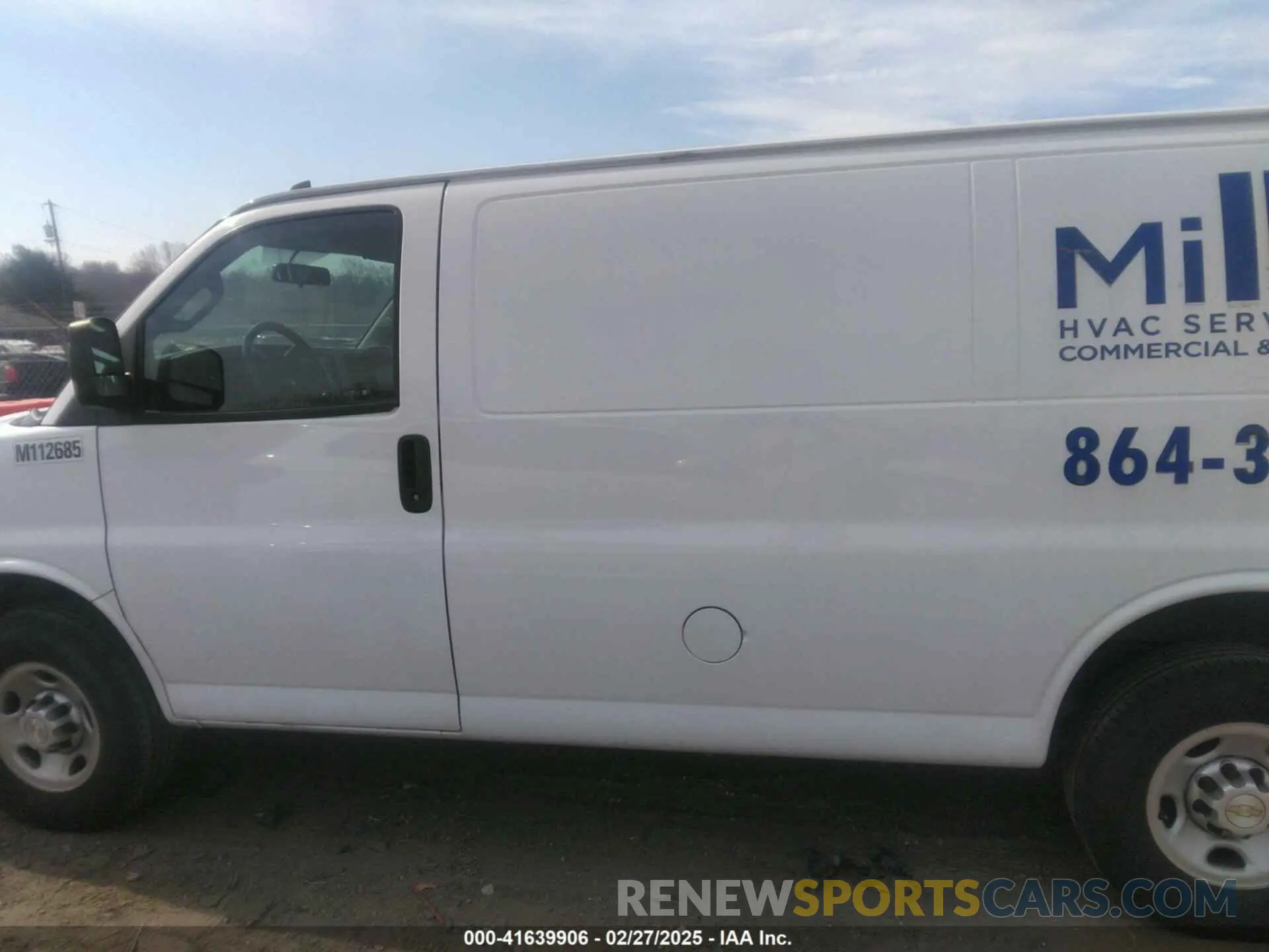 14 fotografías del automóvil dañado 1GCWGAFG7L1263293 CHEVROLET EXPRESS CARGO 2020