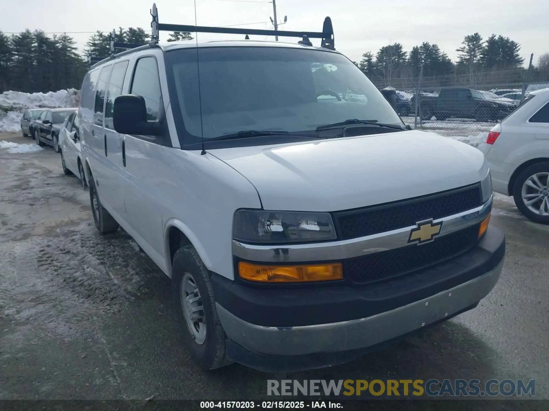 1 fotografías del automóvil dañado 1GCWGAFP6L1242483 CHEVROLET EXPRESS CARGO 2020