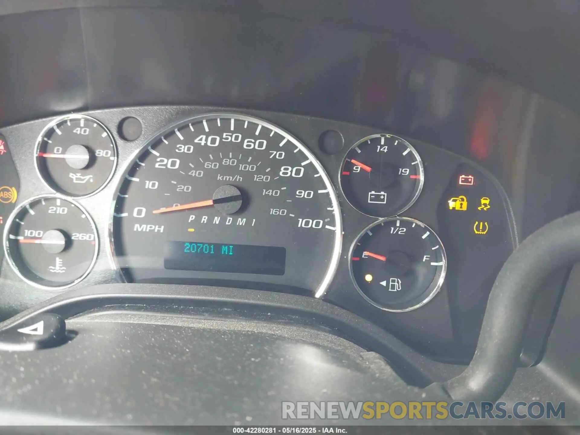 7 fotografías del automóvil dañado 1GCWGBFP0L1223210 CHEVROLET EXPRESS CARGO 2020