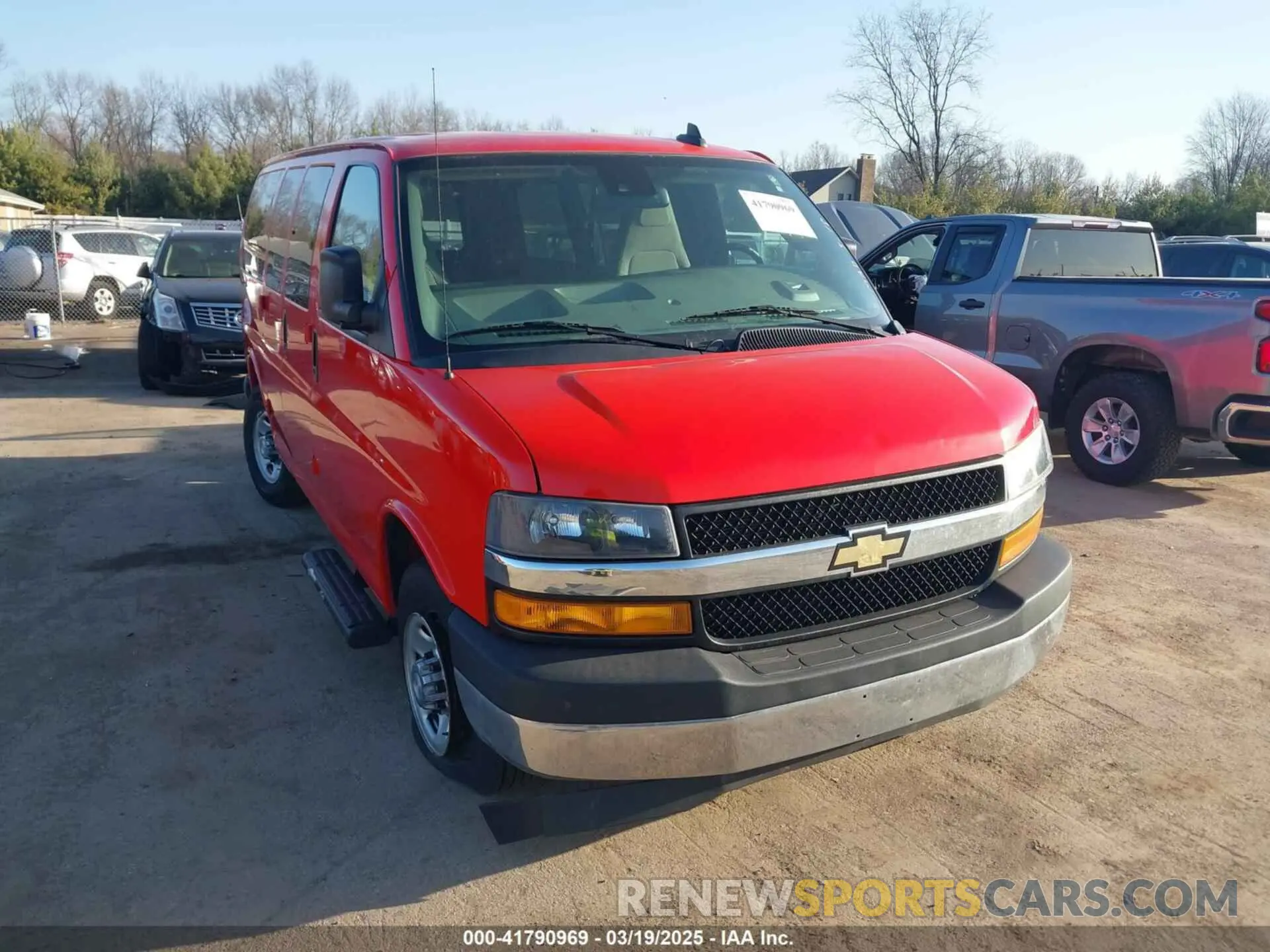 1 fotografías del automóvil dañado 1GCZGGFG5L1188853 CHEVROLET EXPRESS CARGO 2020