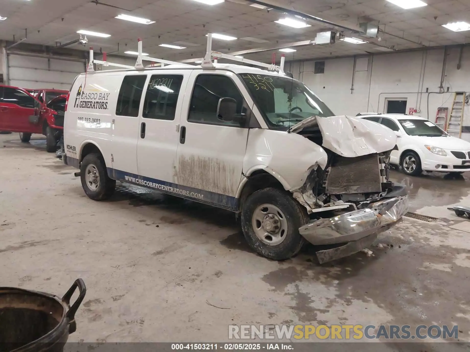 1 fotografías del automóvil dañado 1GCWGAFP9M1303035 CHEVROLET EXPRESS CARGO 2021