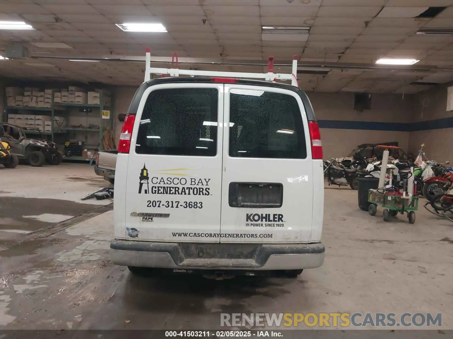 17 fotografías del automóvil dañado 1GCWGAFP9M1303035 CHEVROLET EXPRESS CARGO 2021