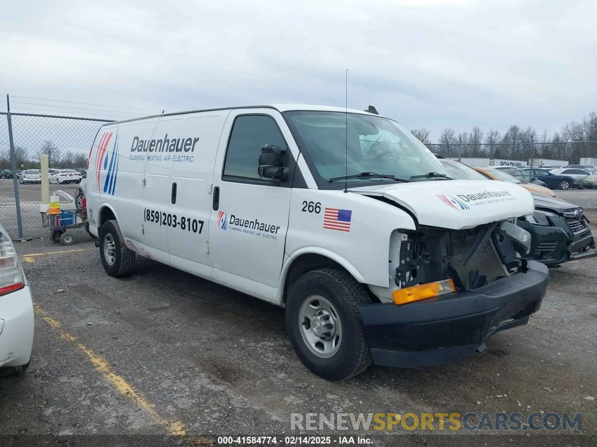 1 fotografías del automóvil dañado 1GCWGBFP1M1240017 CHEVROLET EXPRESS CARGO 2021