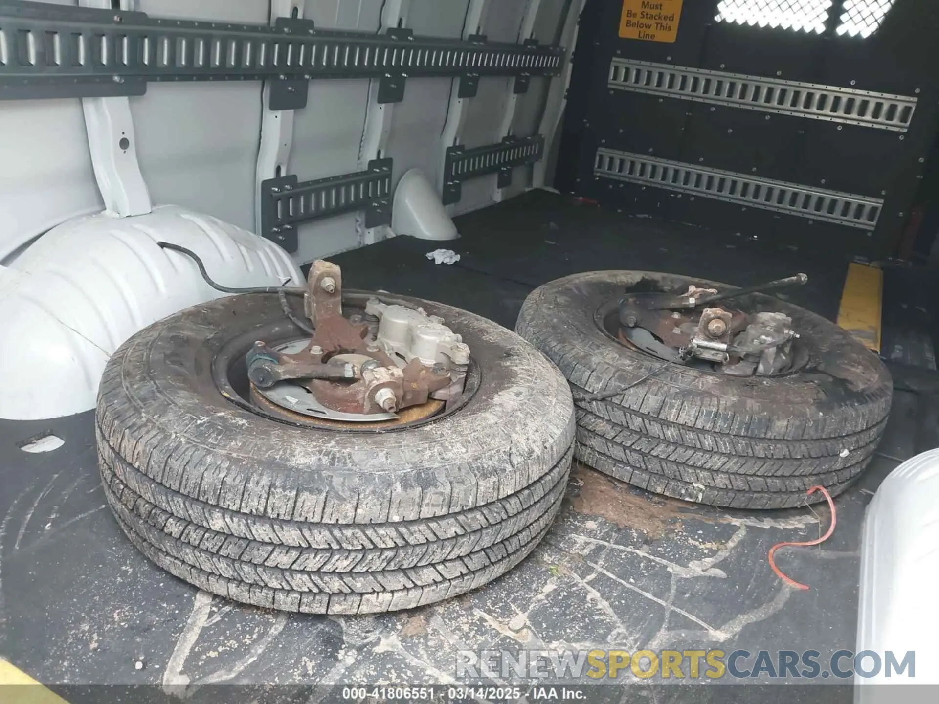 12 fotografías del automóvil dañado 1GCWGBFP5N1217177 CHEVROLET EXPRESS CARGO 2022