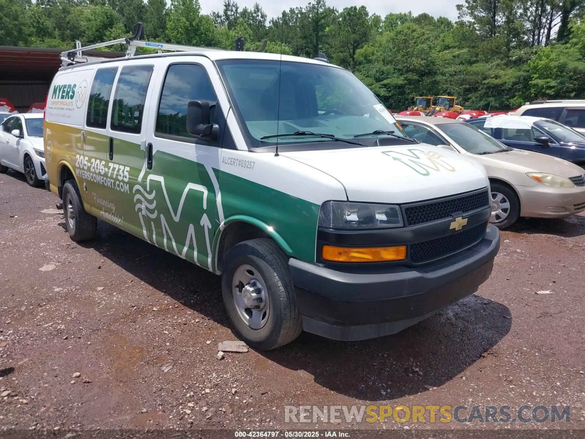 1 fotografías del automóvil dañado 1GCWGAF76P1171923 CHEVROLET EXPRESS CARGO 2023