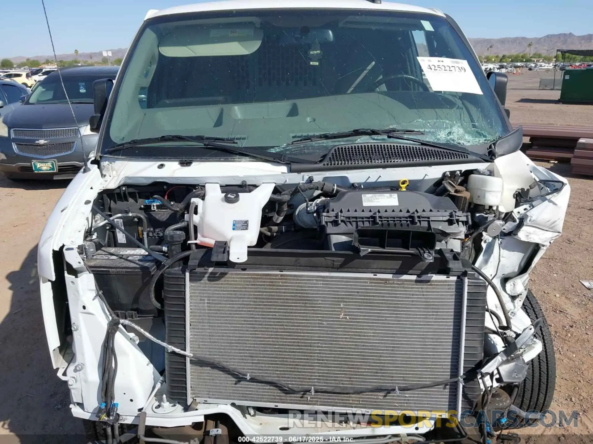 10 fotografías del automóvil dañado 1GCWGBFP7P1205695 CHEVROLET EXPRESS CARGO VAN 2023