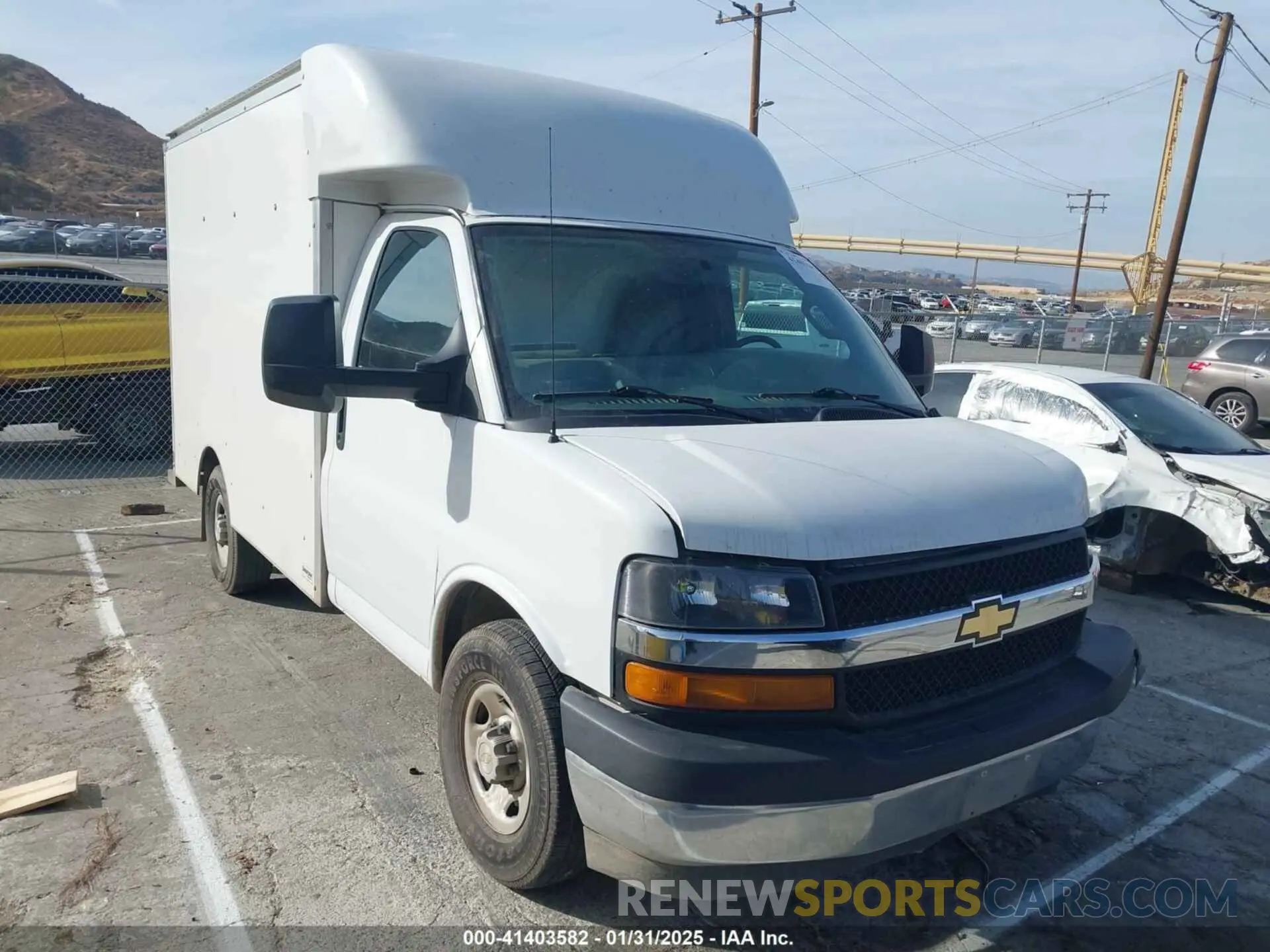 1 fotografías del automóvil dañado 1GB0GRF75N1259836 CHEVROLET EXPRESS CUTAWAY 2022