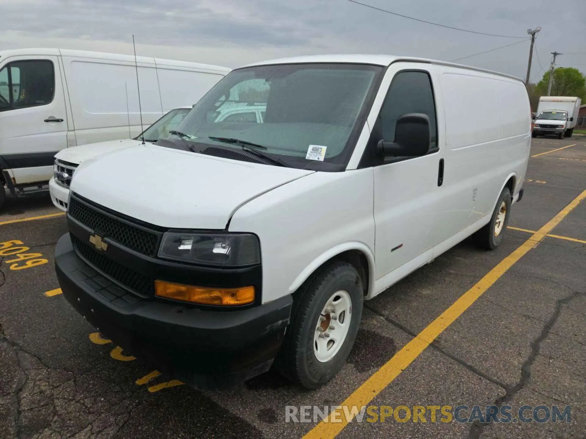 23 fotografías del automóvil dañado 1GCWGAF17K1220857 CHEVROLET EXPRESS G2500 2019