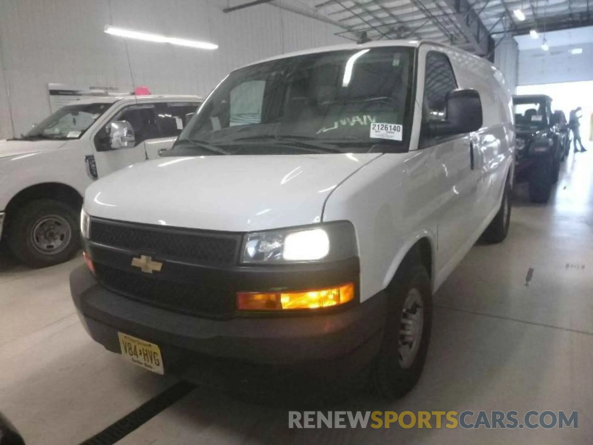 16 fotografías del automóvil dañado 1GCWGAFG2K1328310 CHEVROLET EXPRESS G2500 2019