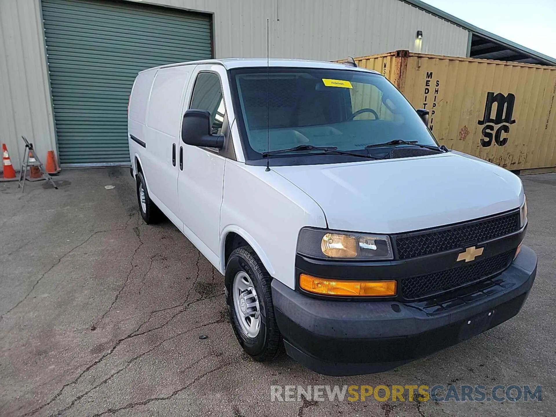 22 fotografías del automóvil dañado 1GCWGAFGXK1328281 CHEVROLET EXPRESS G2500 2019