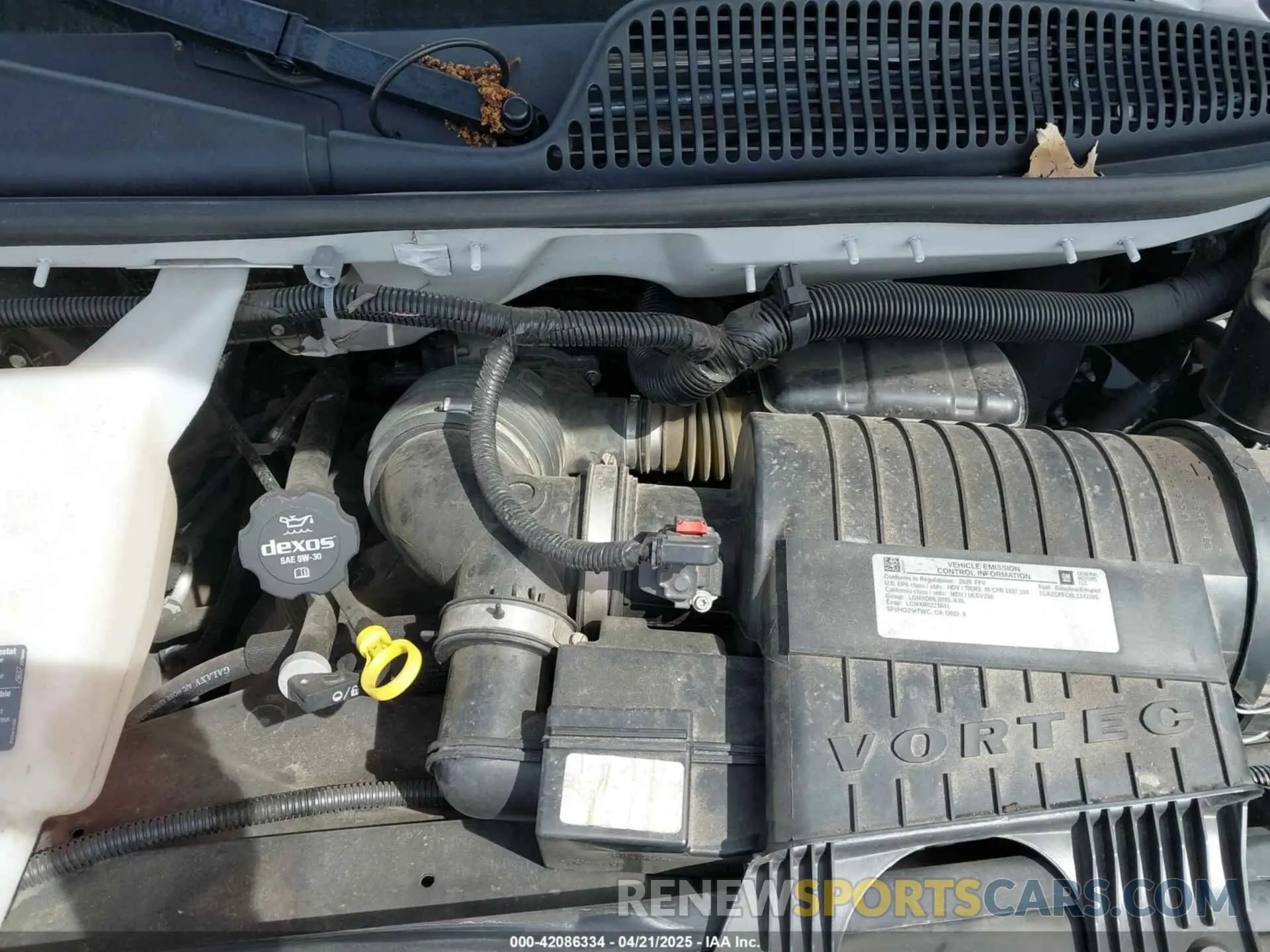 10 fotografías del automóvil dañado 1GAZGPFG0L1243105 CHEVROLET EXPRESS PASSENGER 2020